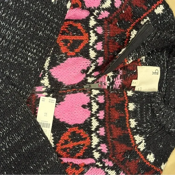 NWT Pilcro by Anthropologie Zip Cardigan